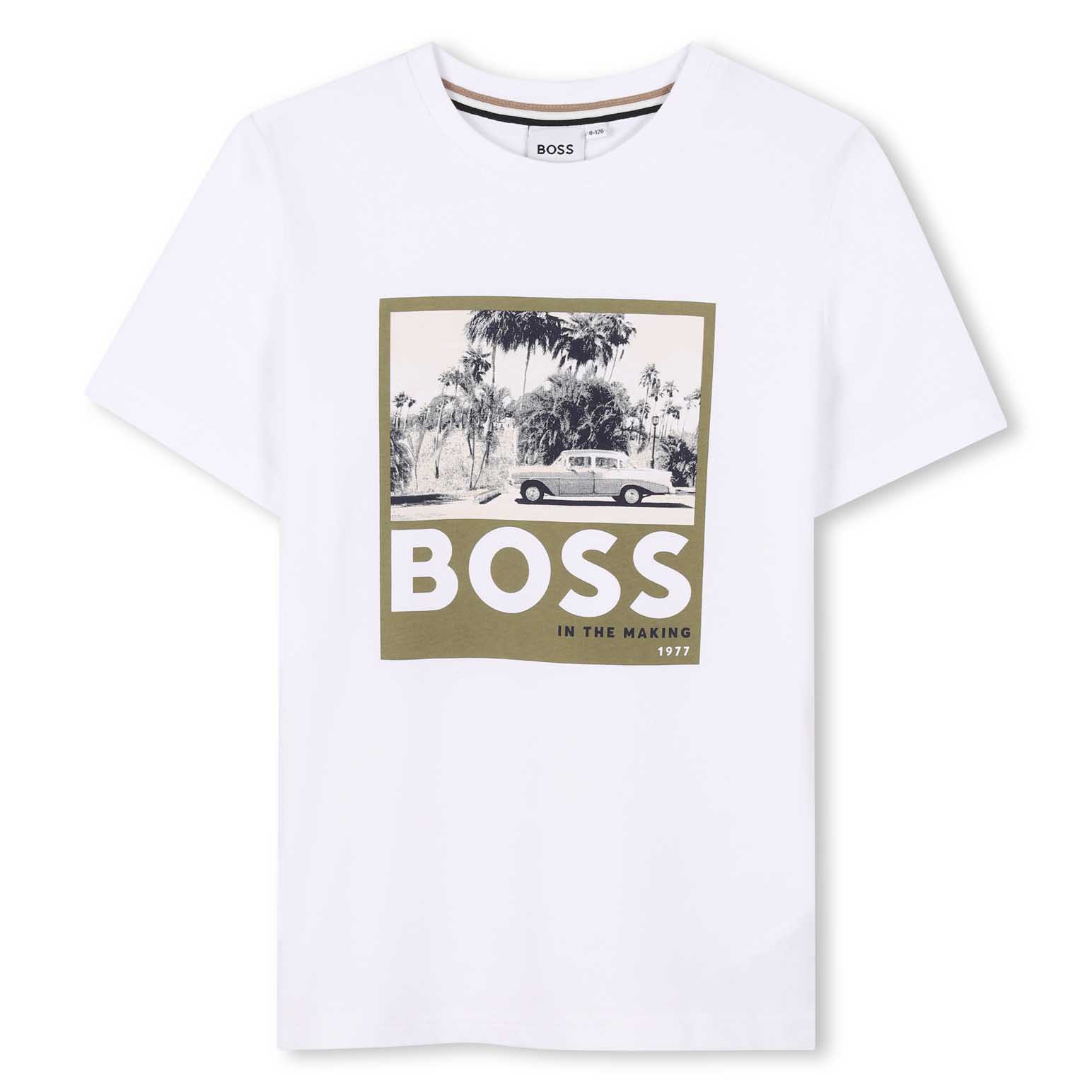 BOSS Slim Fit T-Shirt 4Y - 10Y